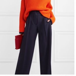 Victoria Beckham Technical Wool Trousers